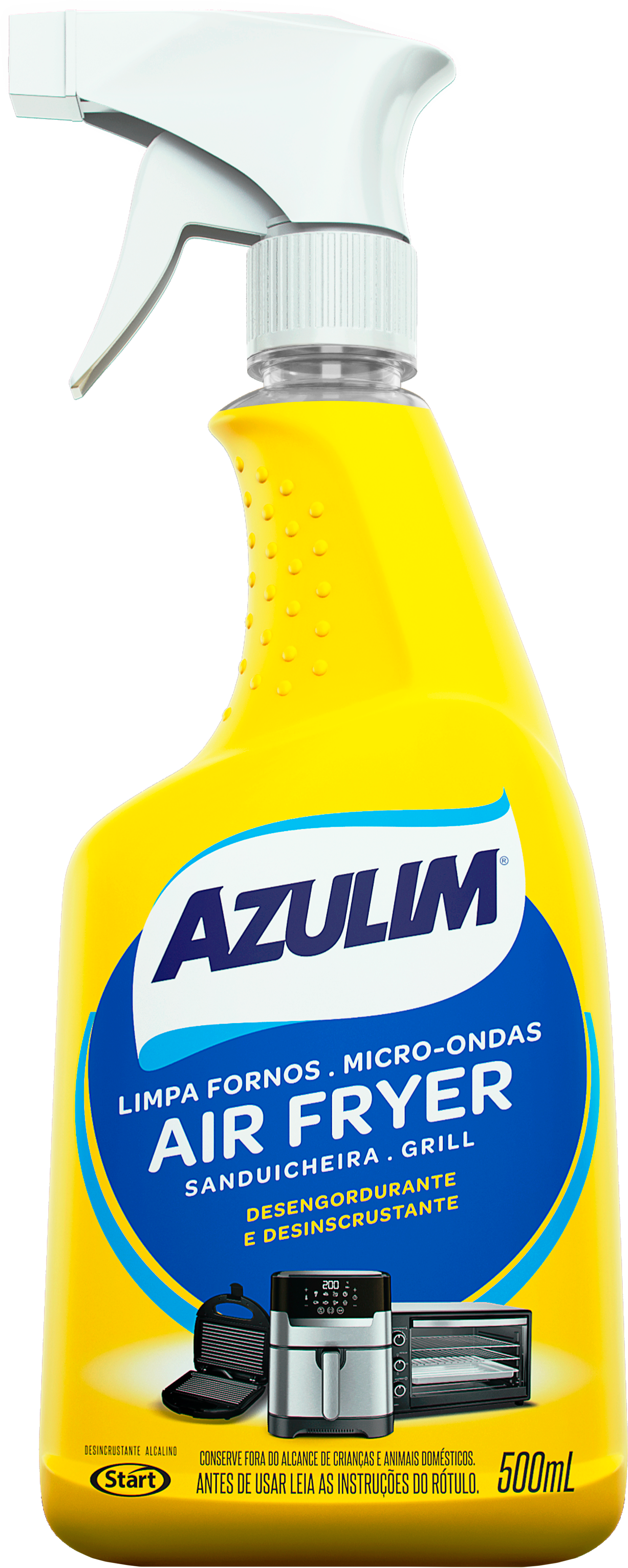 LIMPA FORNOS E MICRO-ONDAS AZULIM 12X500ML