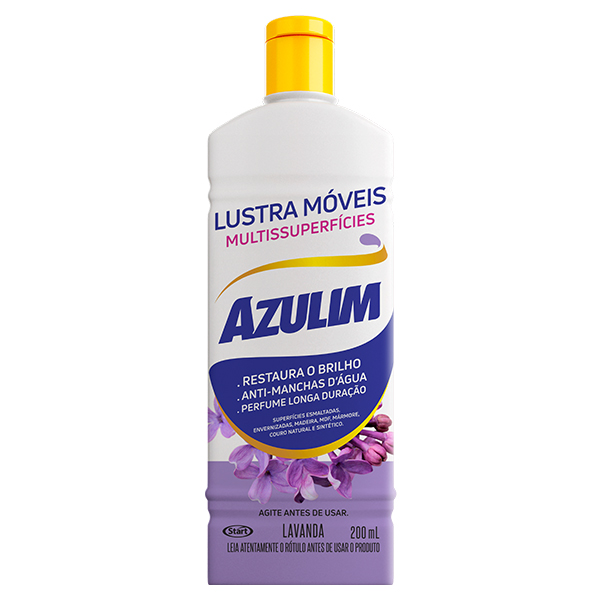 LUSTRA MOVEIS AZULIM LAVANDA 12X200ML (BRILHUZ) P