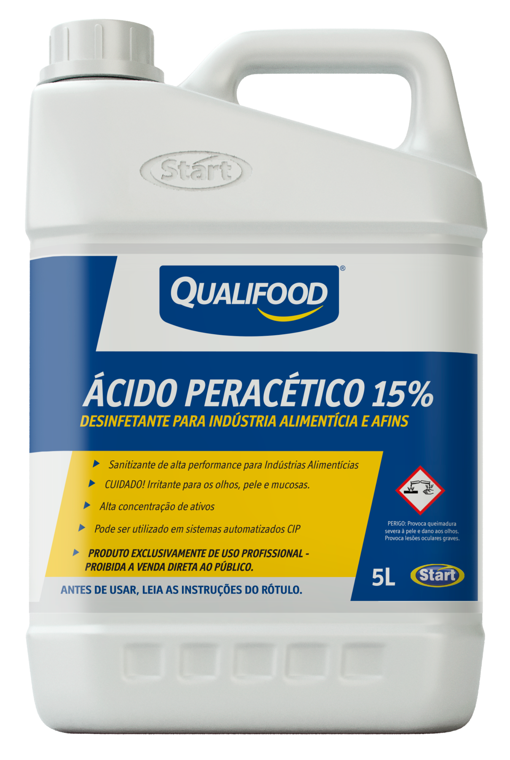 ÁCIDO PERACÉTICO 15% 5L QUALIMILK