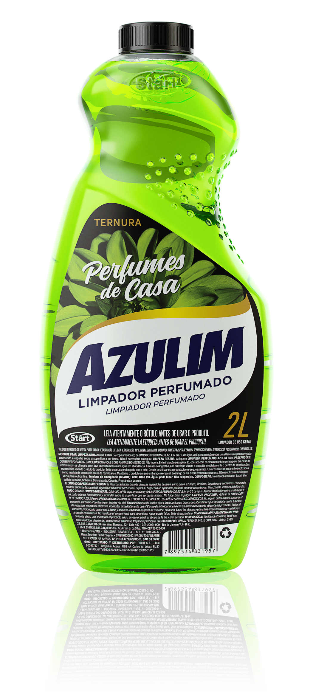 AZULIM PERFUMED CLEANER TENDERNESS 6X2L