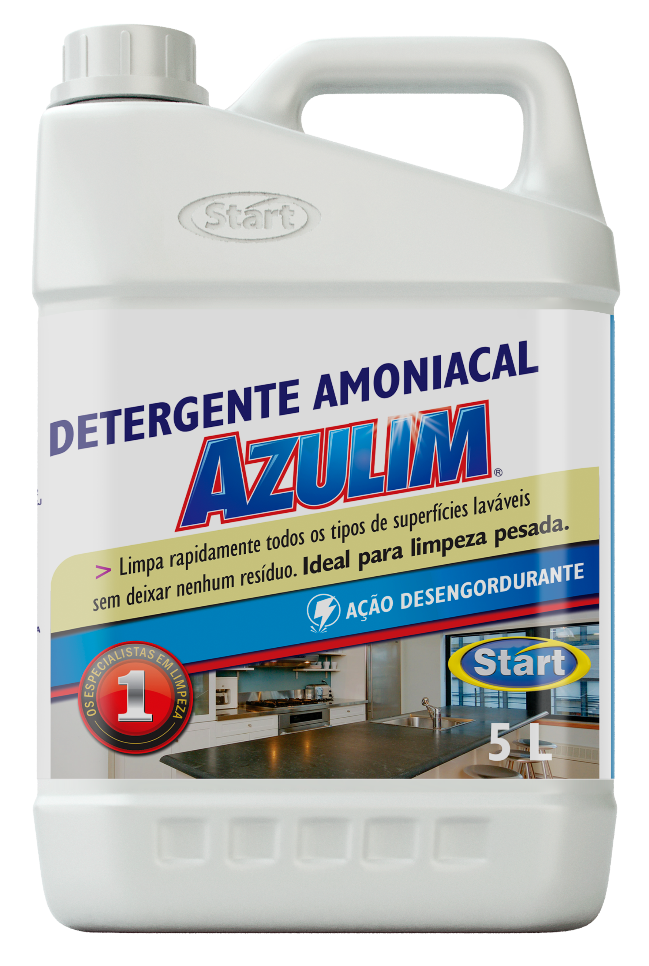 DETERGENTE AMONIACAL AZULIM 4X5L