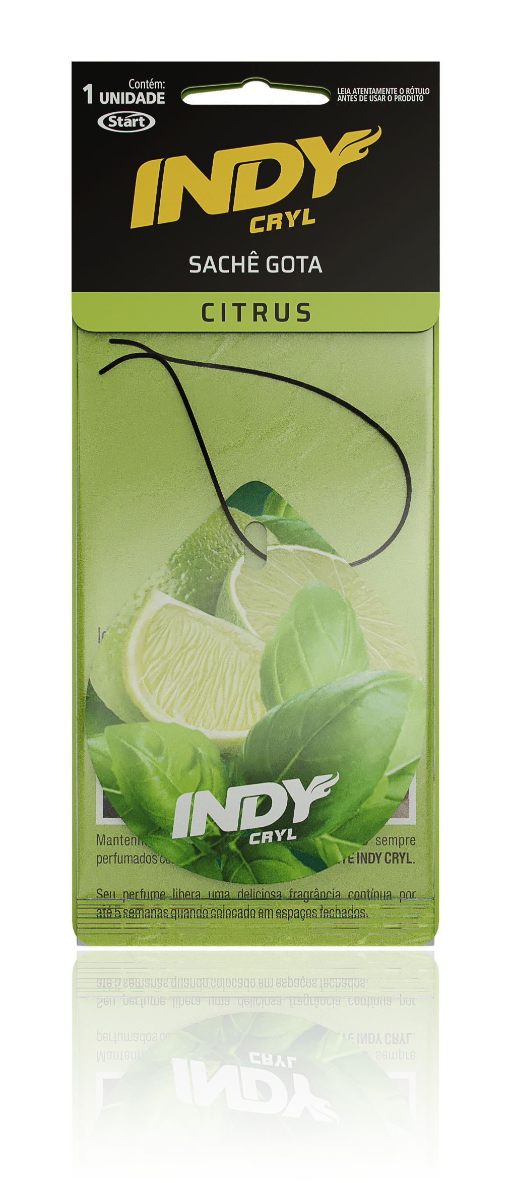 INDY CRYL AIR FRESHENER LEAF SACHET