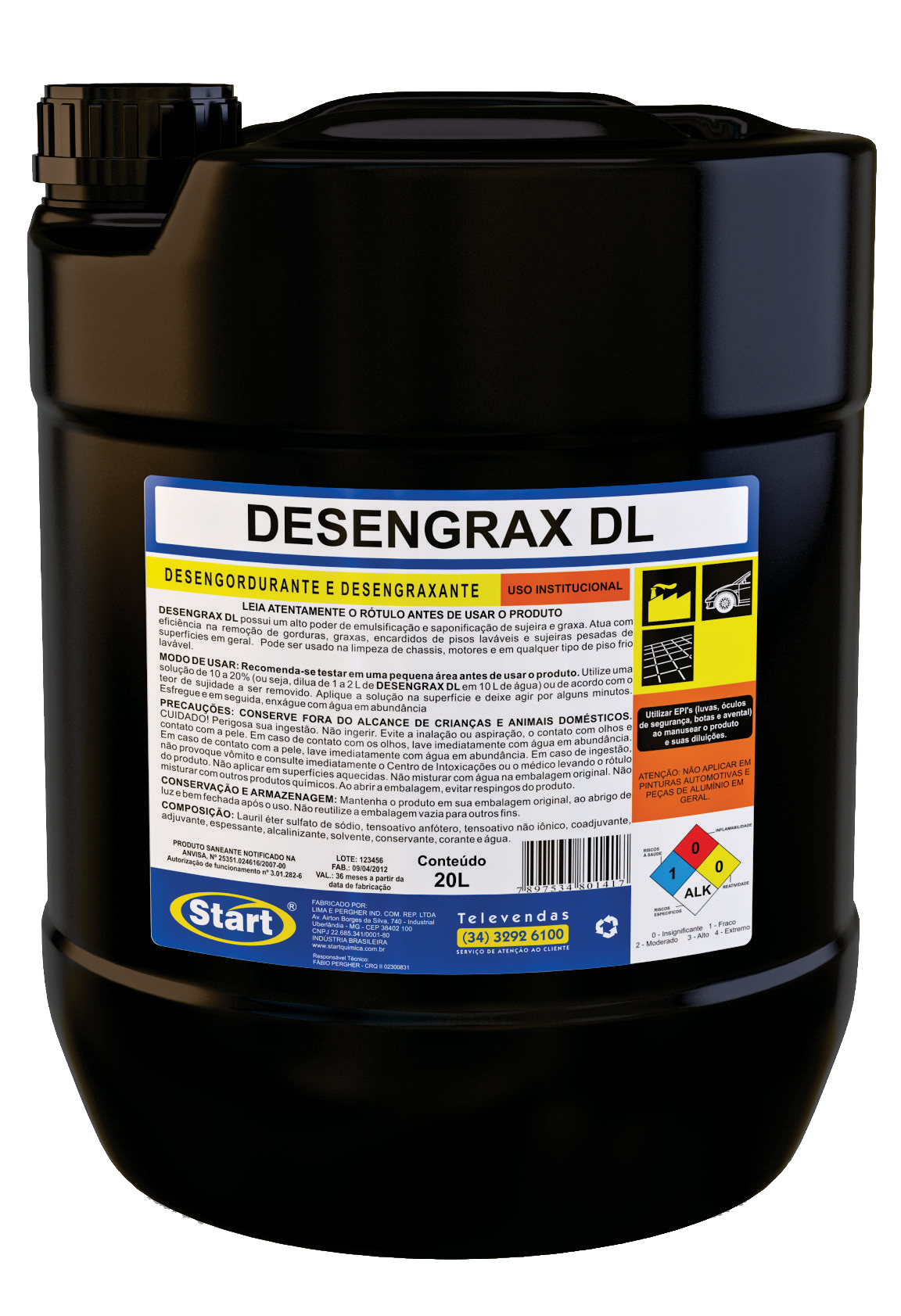 DESENGRAX DL 20L VG