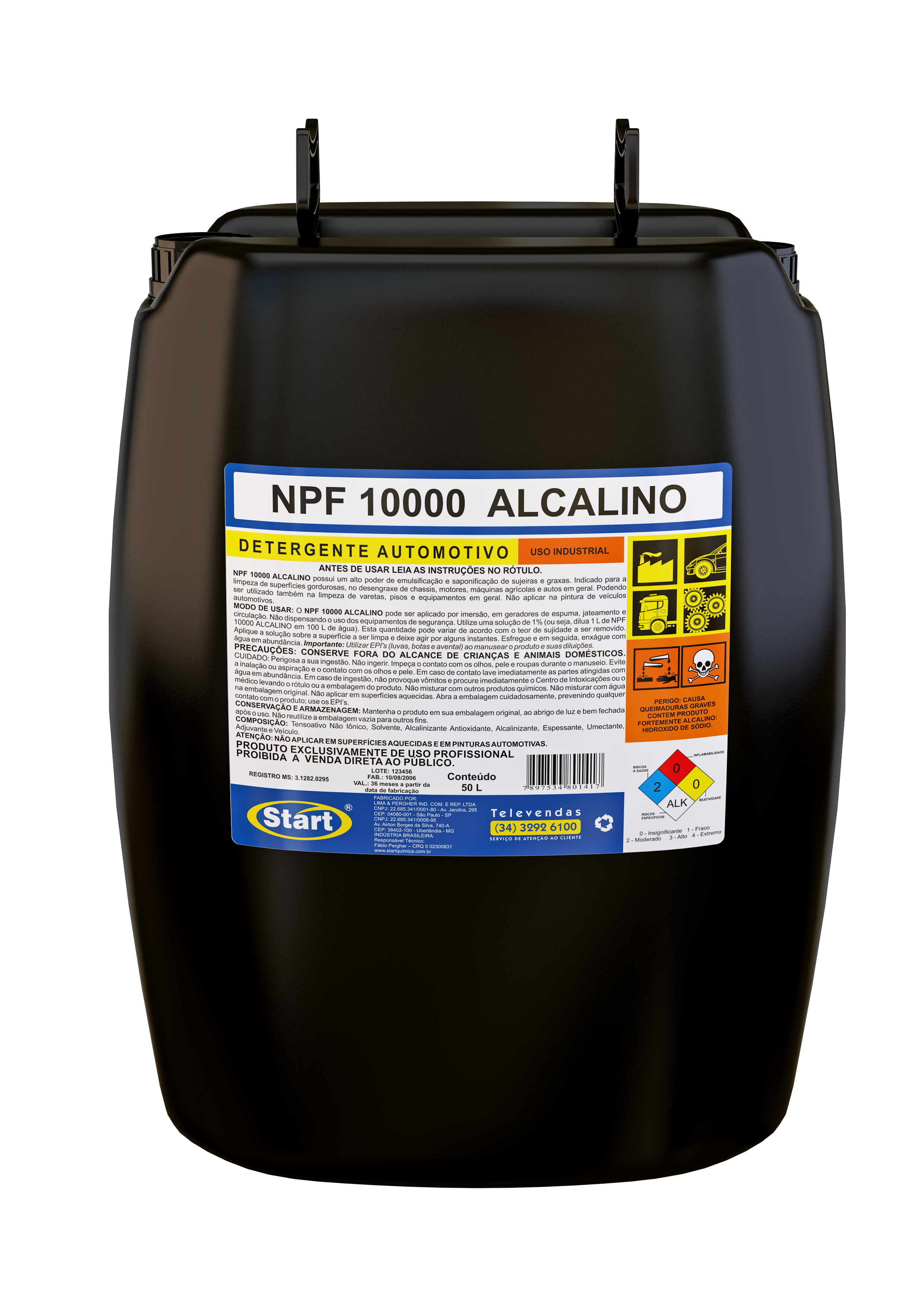 DETERGENTE AUTOMOTRIZ ALCALINO NPF 1000