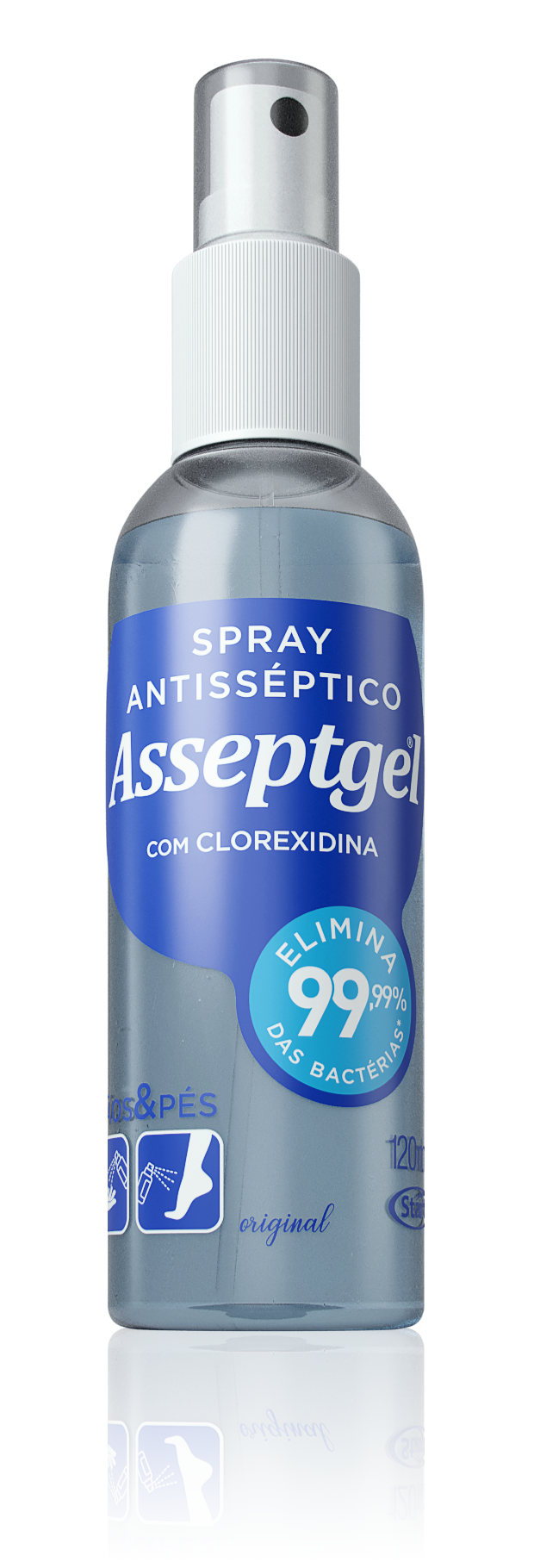 ASSEPTGEL ANTISEPTIC SPRAY WITH CHLORHEXIDINE