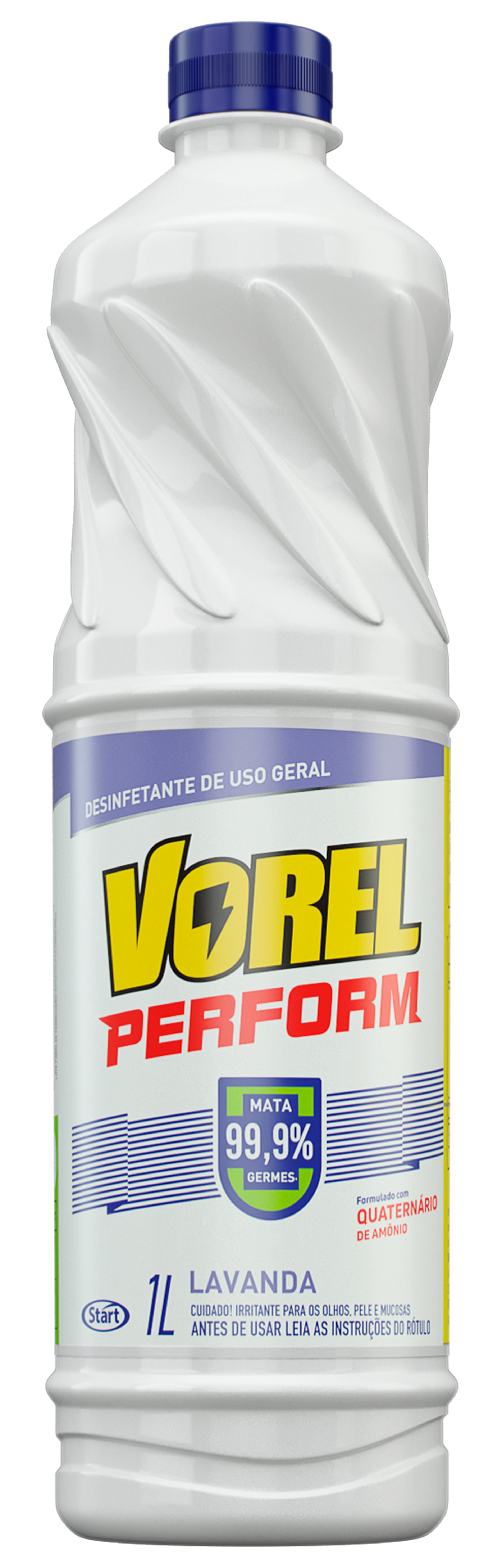 DESINFECTANTE VOREL PERFORM LAVANDA 12X1L