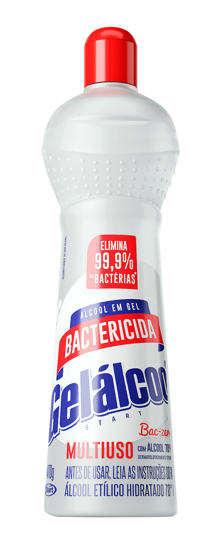 Gelalcohol 70º INPM 12x470g Bactericida