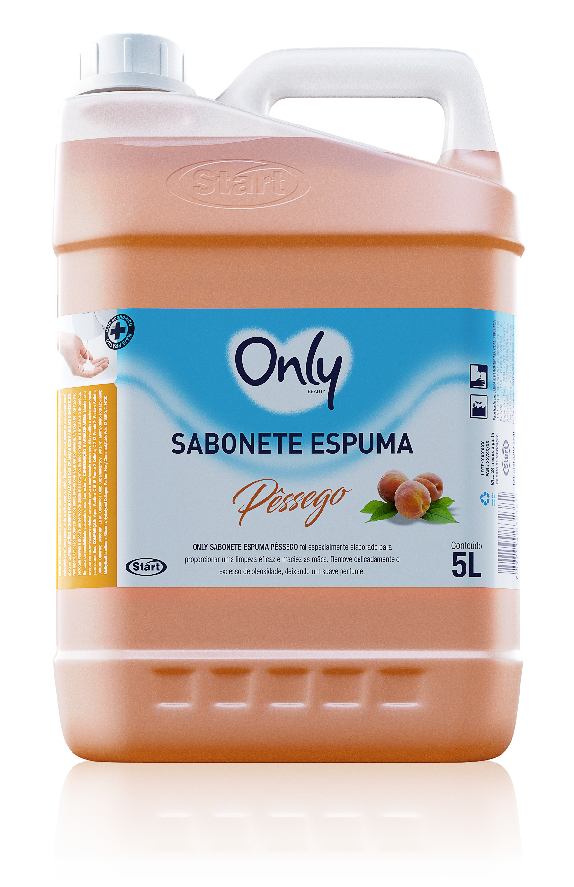 ONLY Liquid Soap Foam Peach