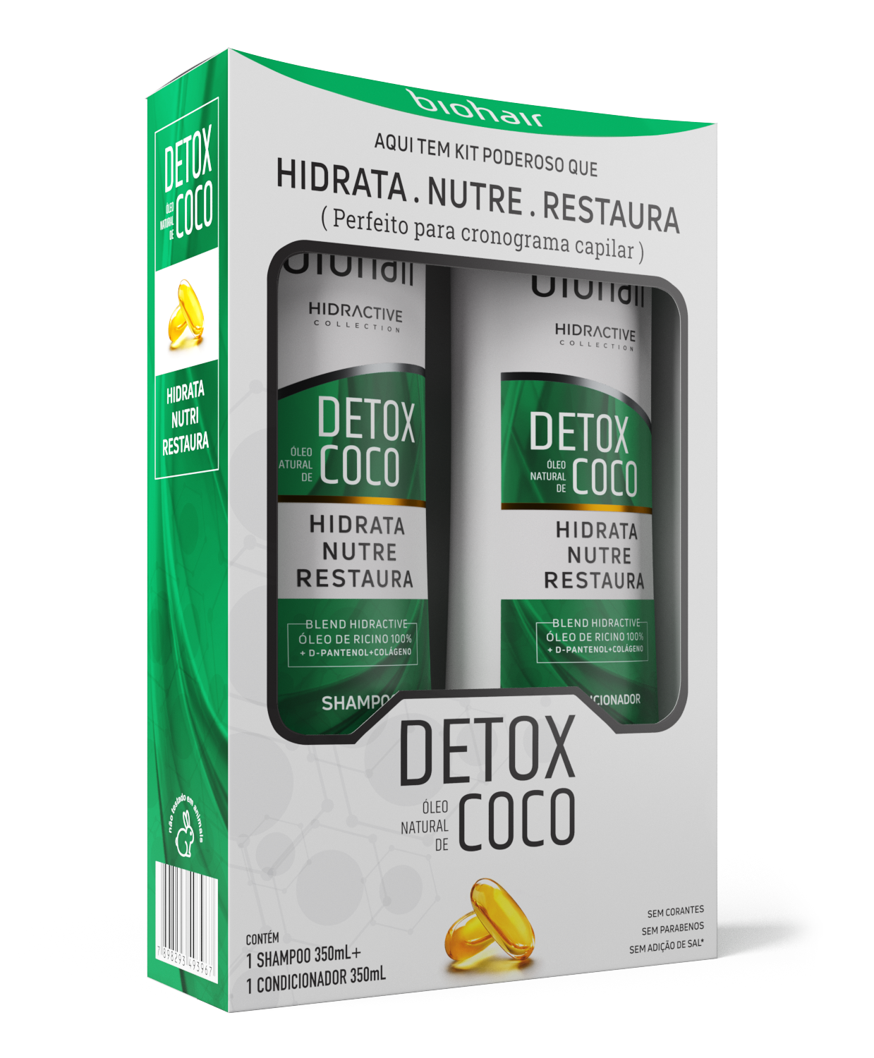 HIDRACTIVE KIT SHAMPOO/CONDITIONER BIOHAIR