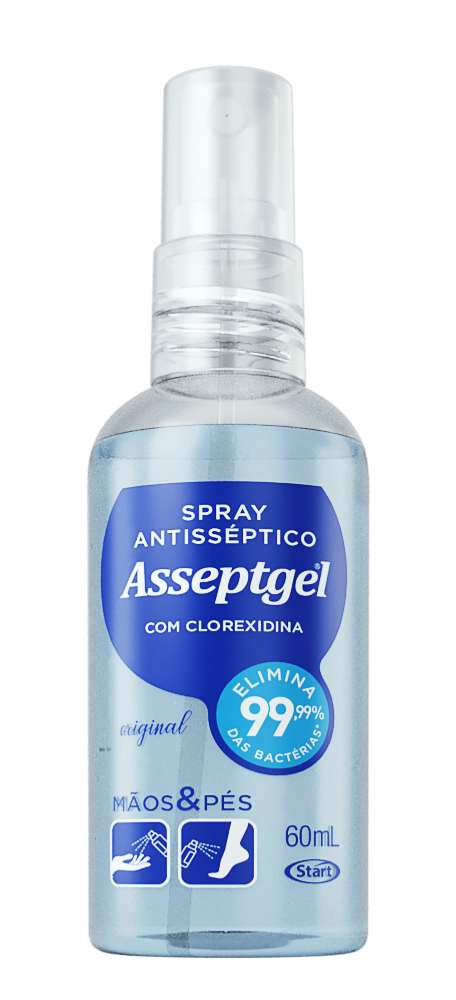 ASSEPTGEL ANTISEPTIC SPRAY WITH CHLORHEXIDINE