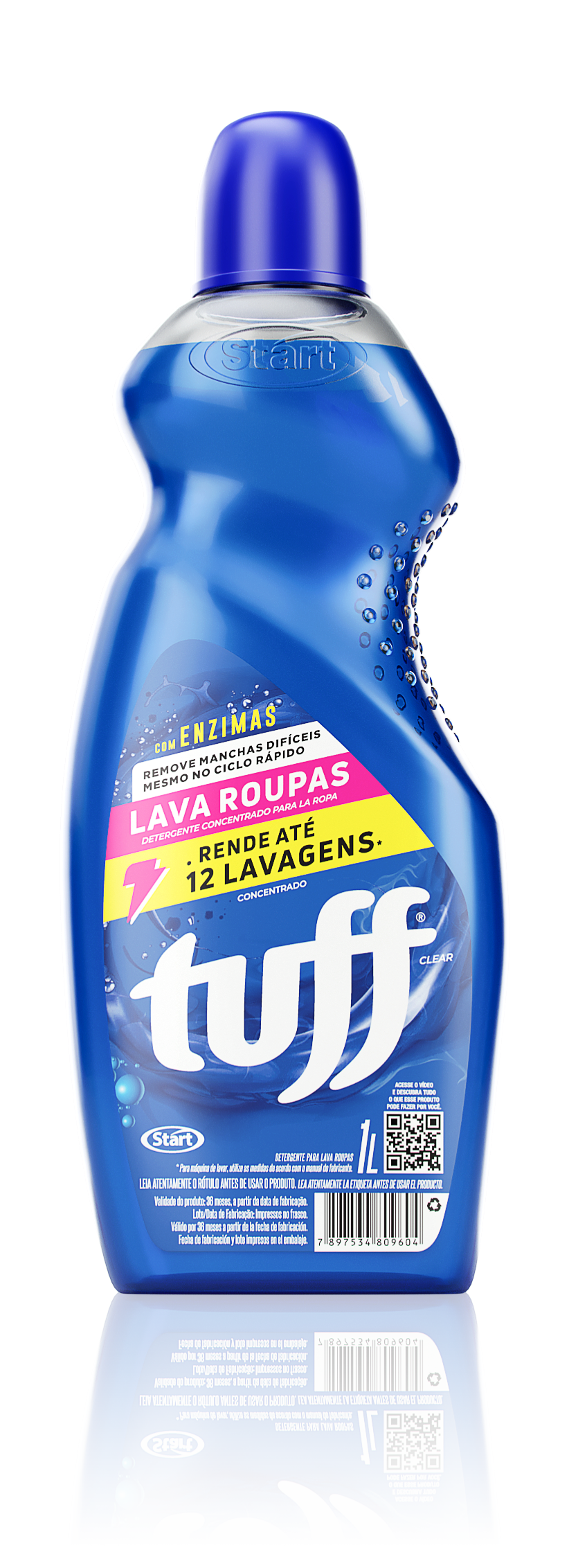 Detergente Para Ropa Concentrado Tuff 1L