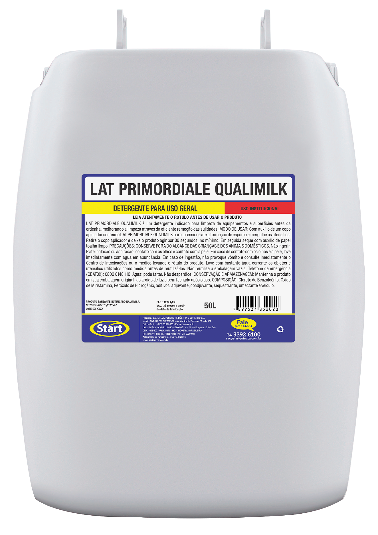 LAT PRIMORDIAL QUALIMILK 50L