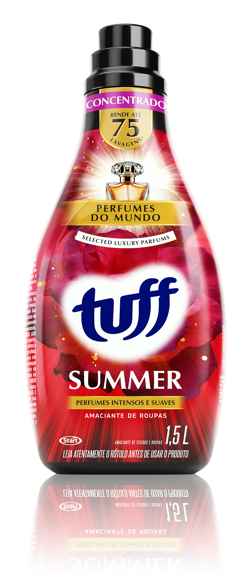 Suavizante de Ropa Concentrado Tuff 1,5L Summer