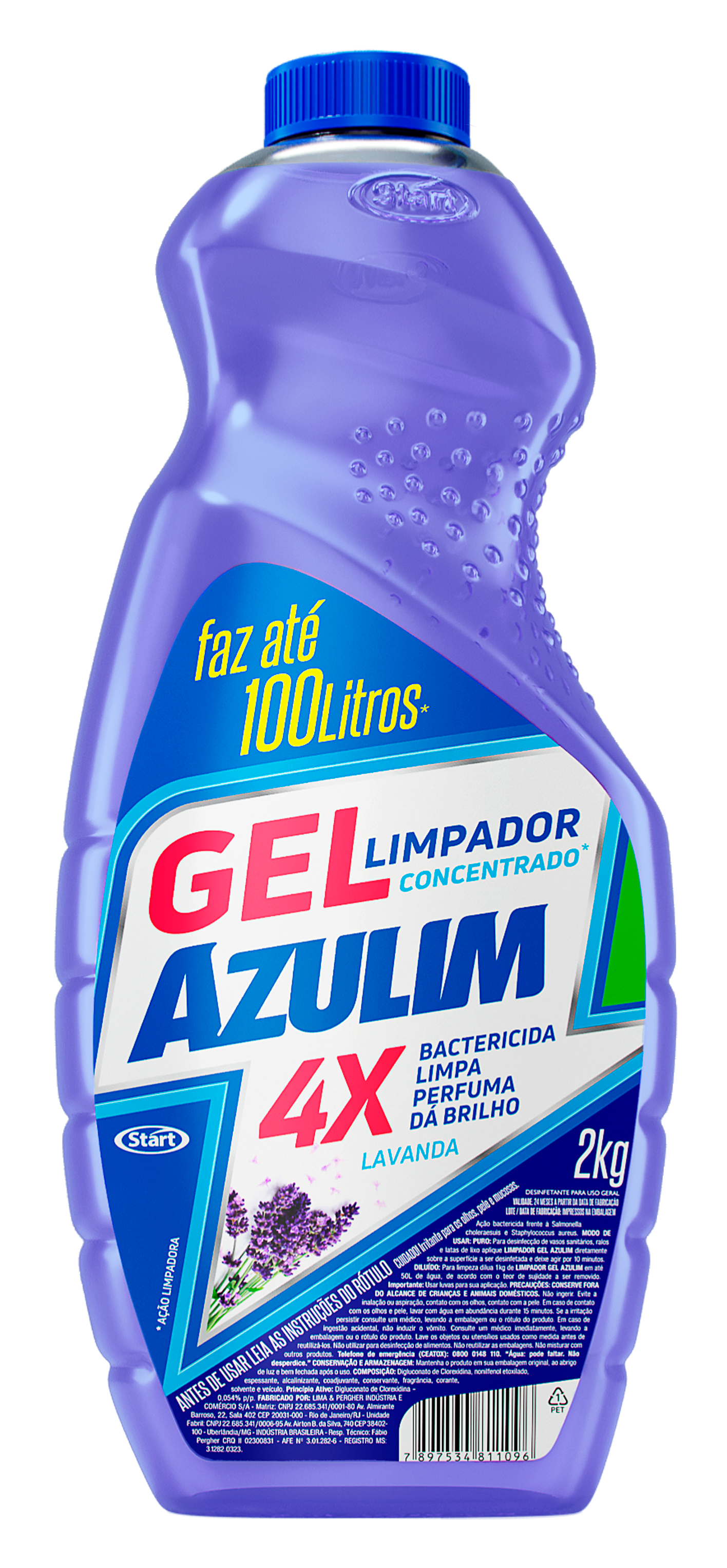 LIMPADOR GEL AZULIM