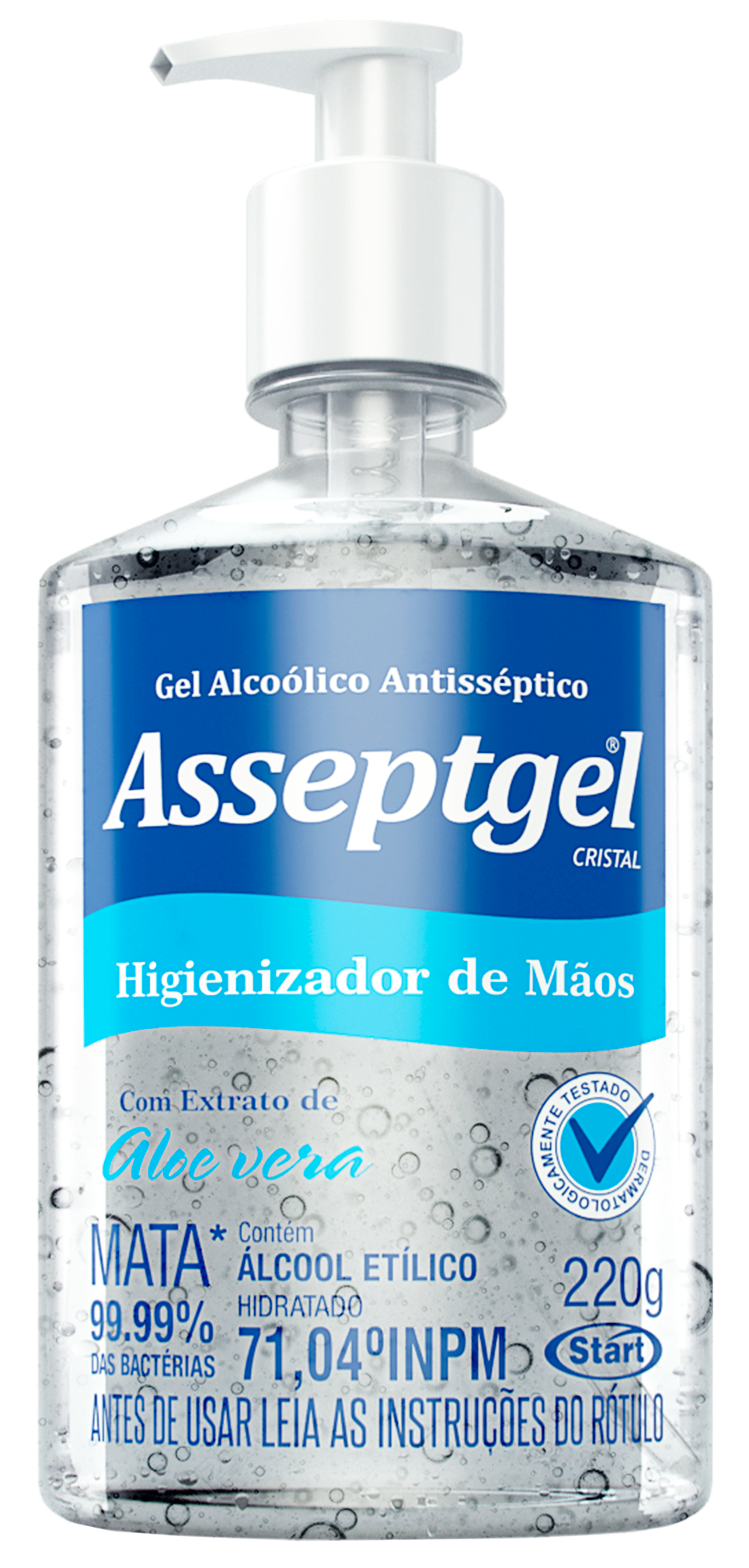 ASSEPTGEL CRYSTAL HAND SANITIZER 220g