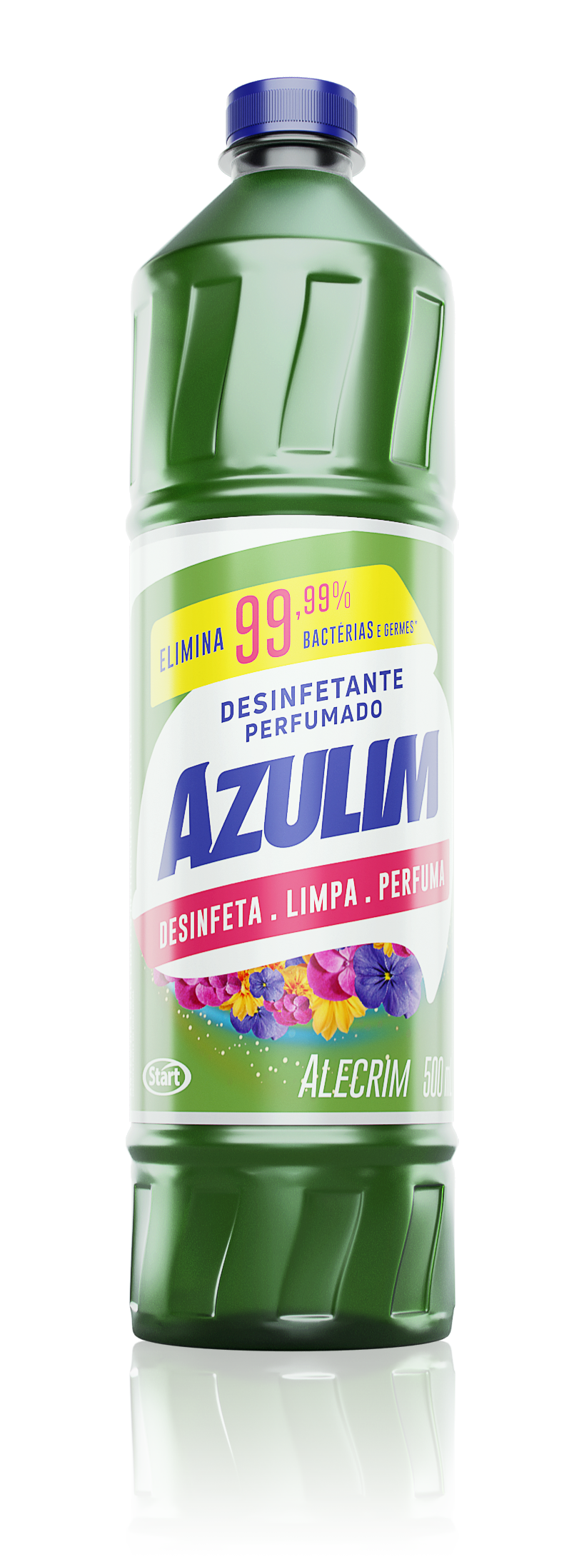 DESINF. AZULIM 12X500ML ALECRIM