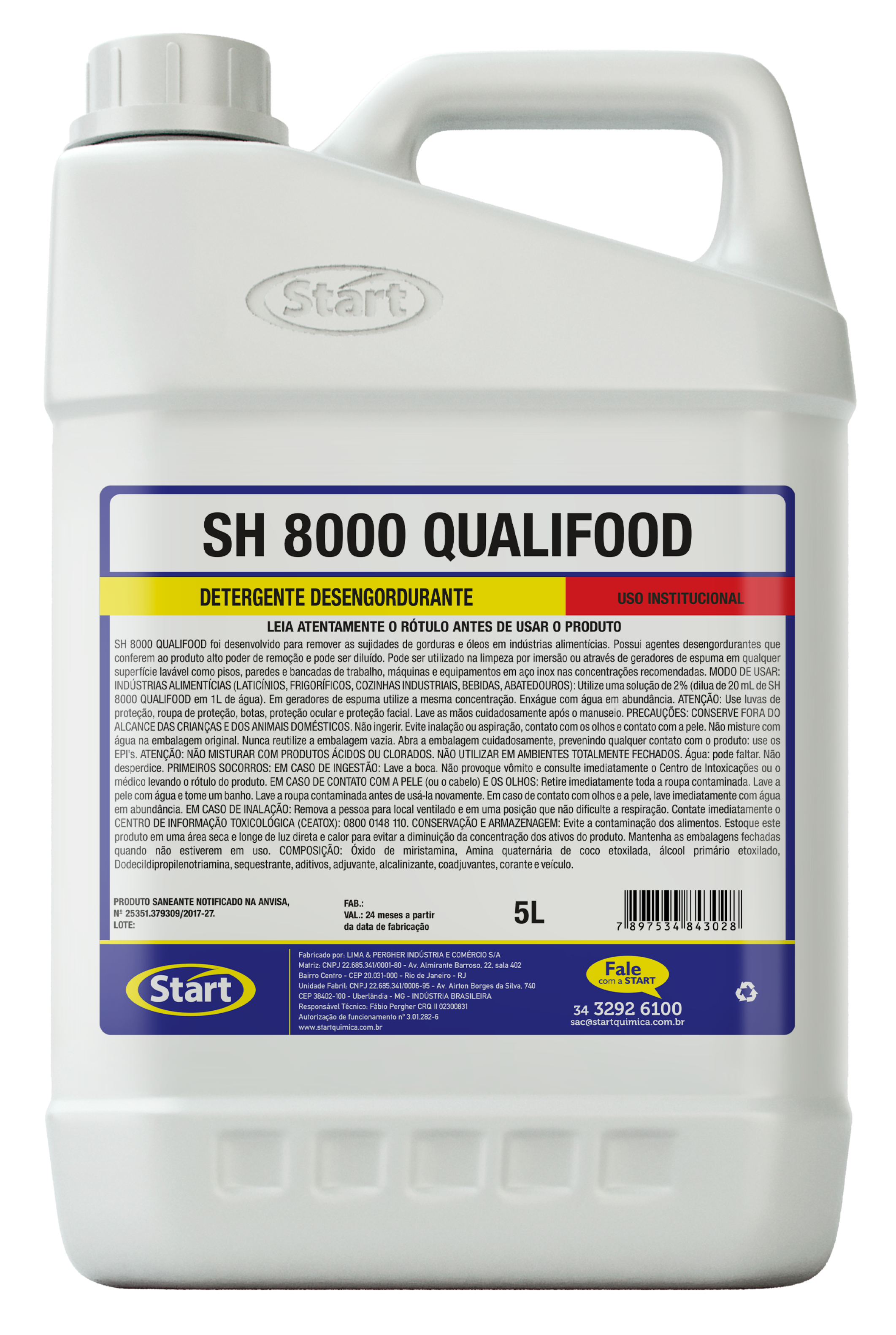 SH 8000 QUALIFOOD 5L