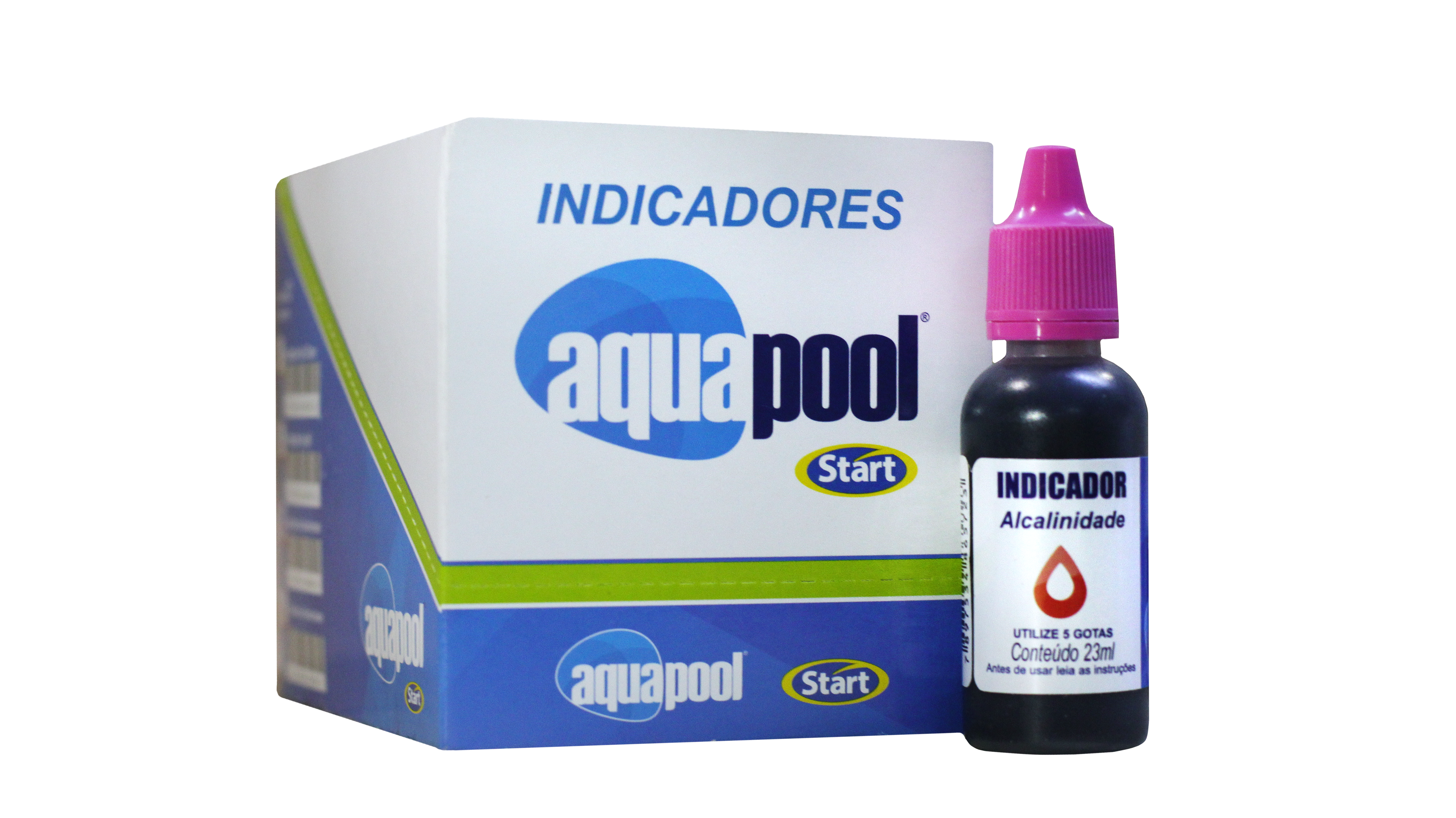 AQUAPOOL SOLUÇÃO 3 P/ANALISE ALCALINIDADE INDICADOR 12X23ML