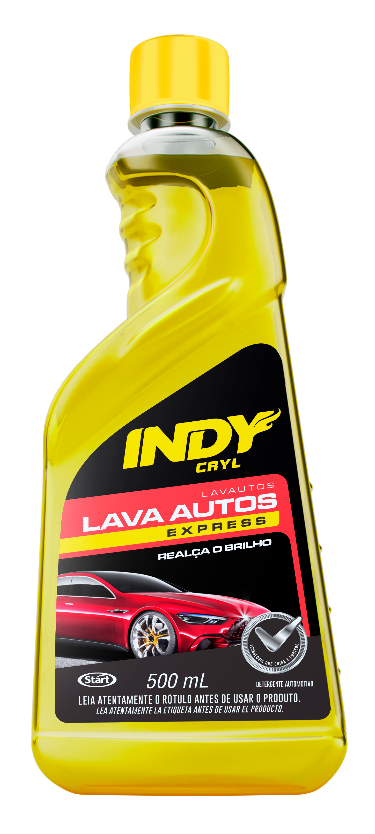 LAVADO DE AUTOS INDY 6X500ML CHAMPÚ AUTOMOTRIZ