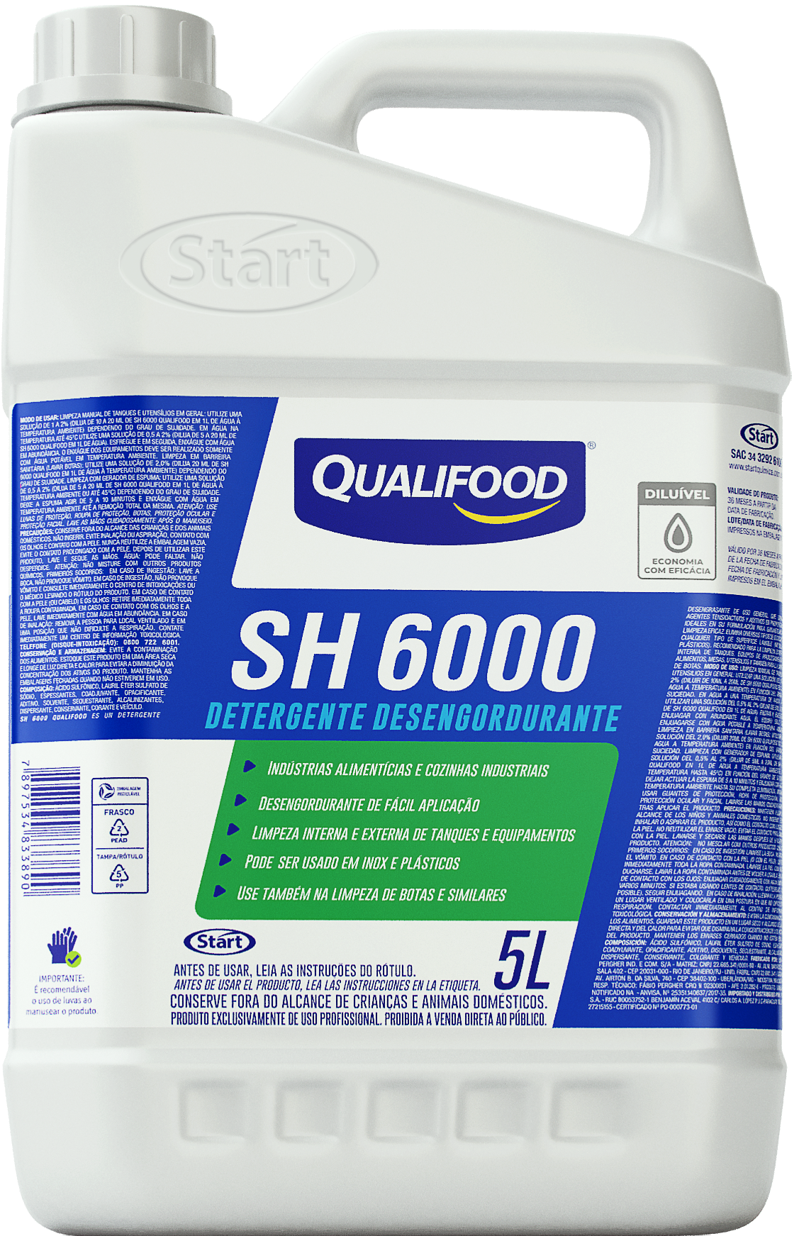 SH 6000 QUALIFOOD 4X5L