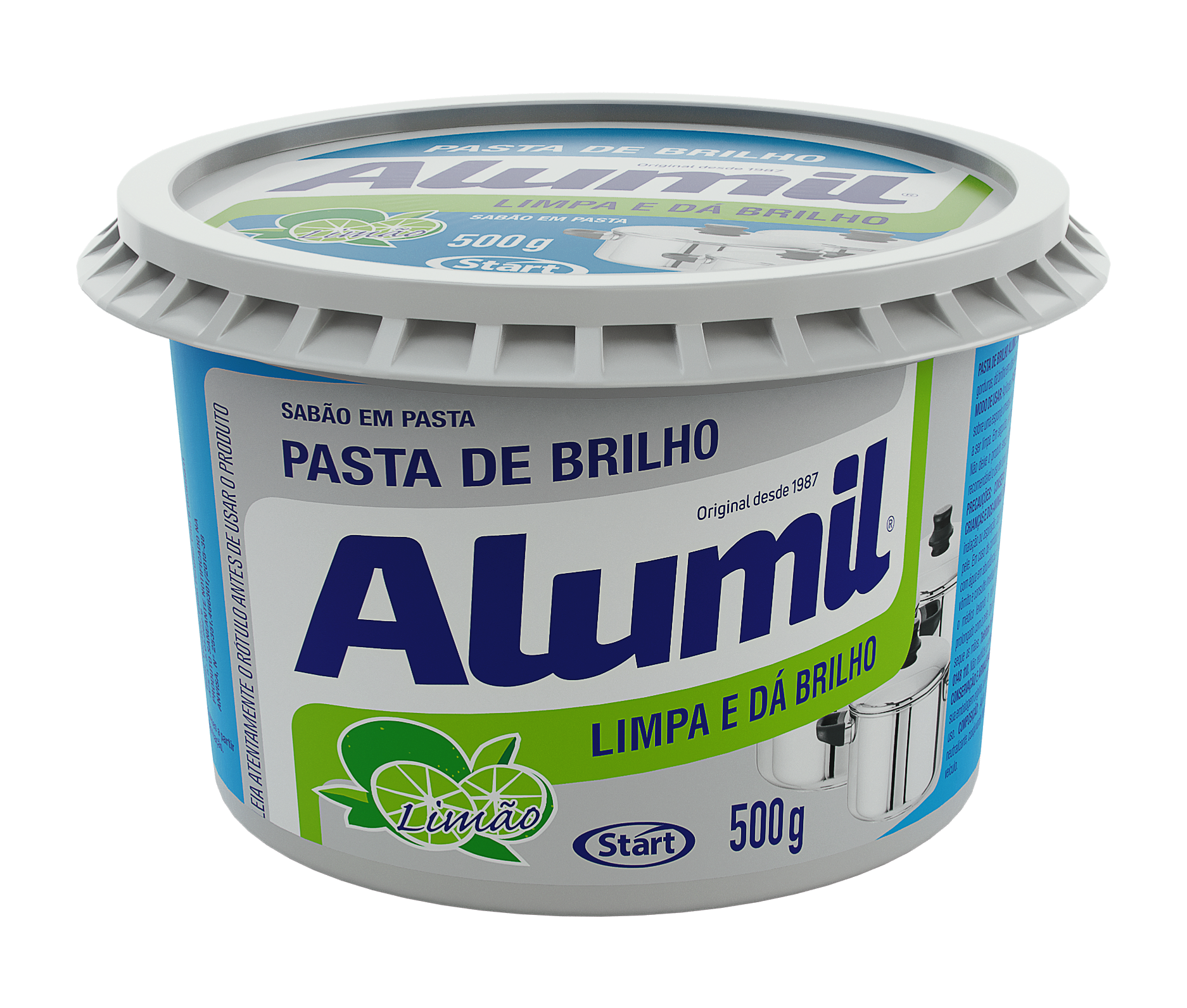 PASTA DE BRILLO ALUMIL LIMÓN 12X500G