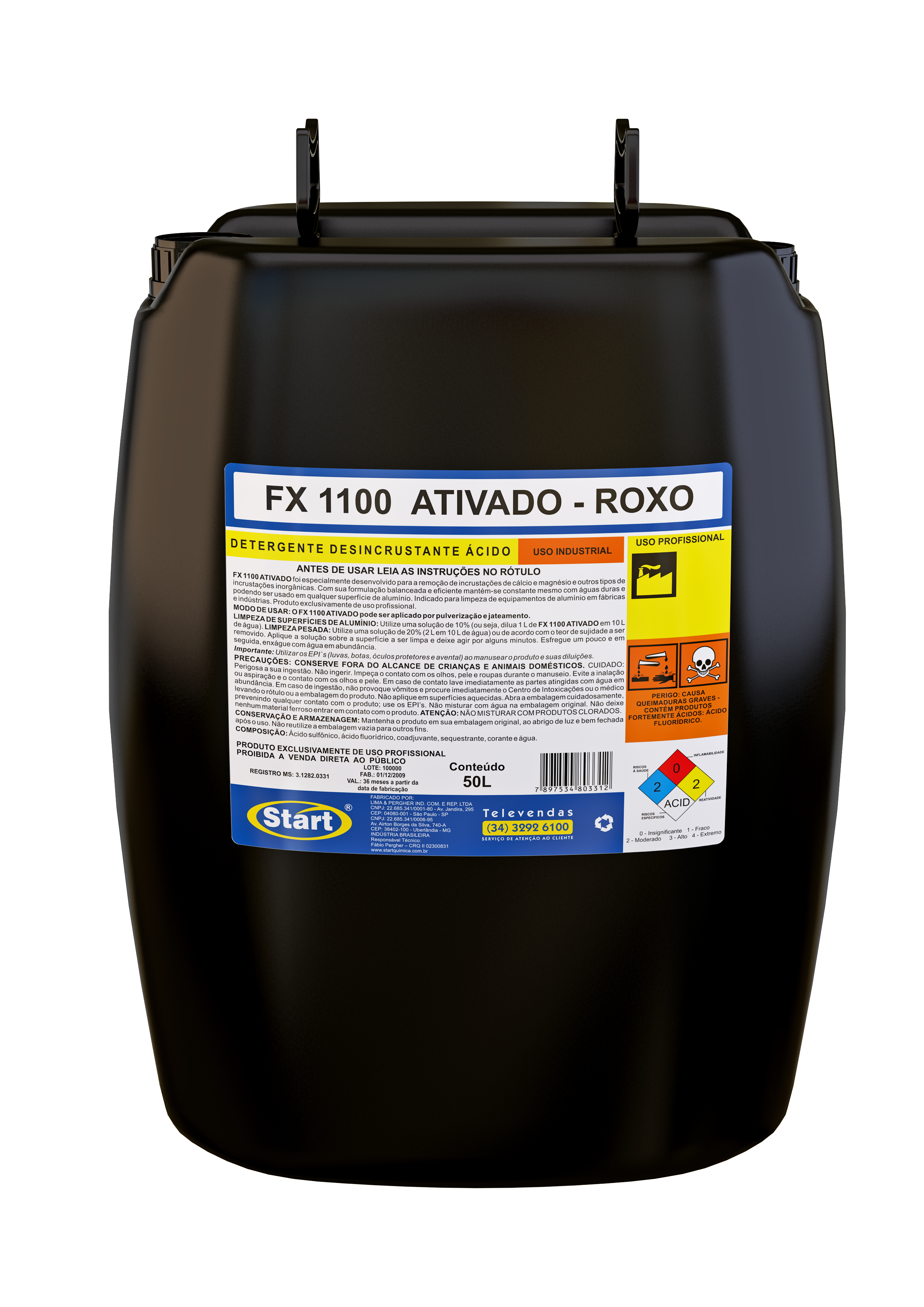 FX 1100 ATIVADO 50L VG 1:10