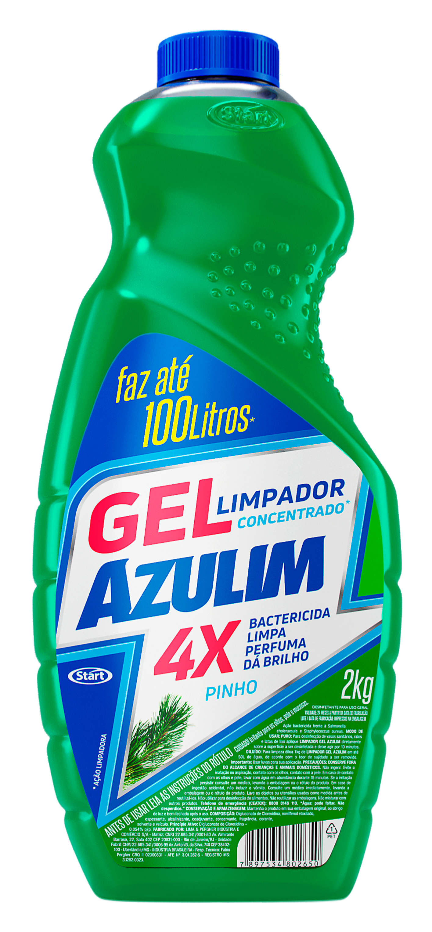 LIMPADOR GEL AZULIM