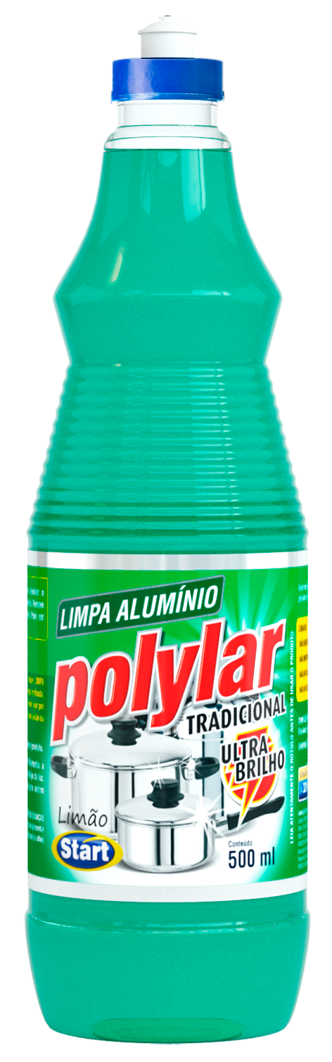 Limpa Alumínio Polylar Limão