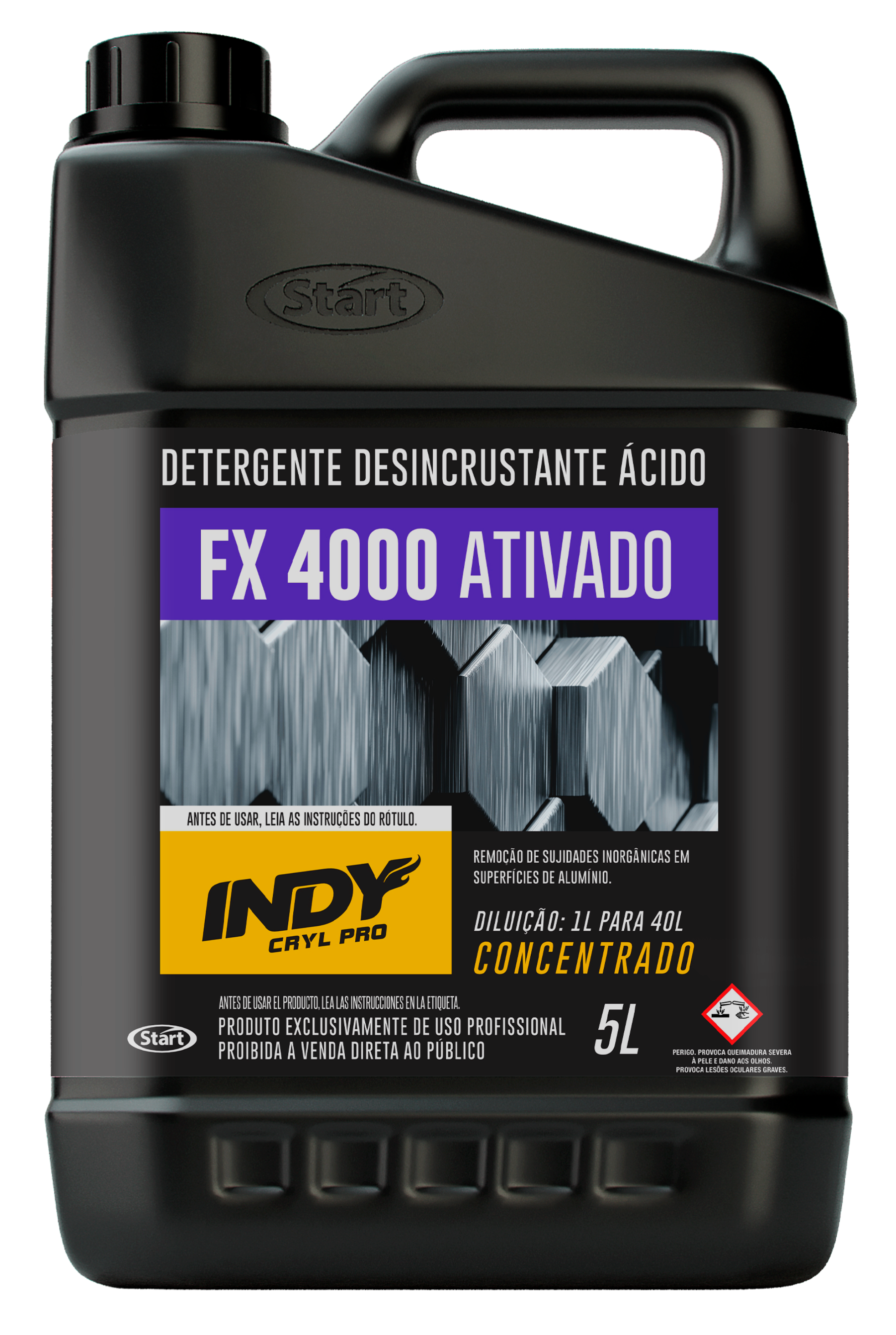 REMOVEDOR DE INCRUSTACIONES FX 4000 ACTIVADO