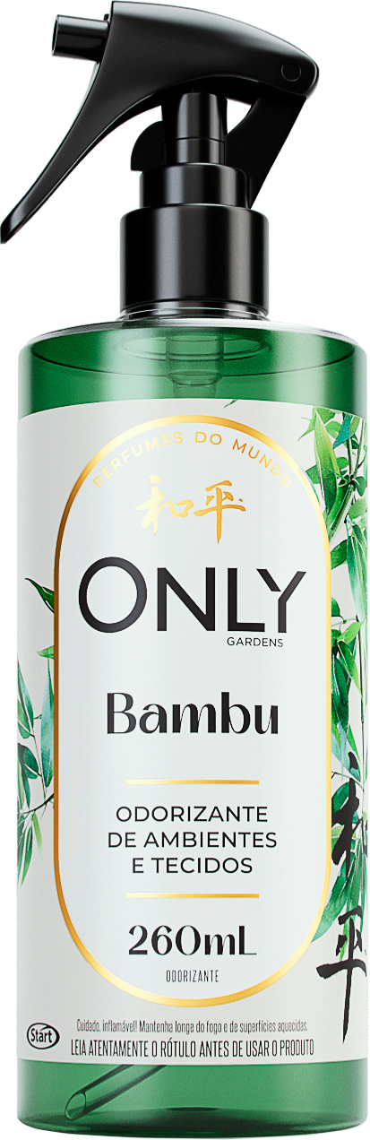 Odorizante de Ambiente Y Telas Only Gardens 260ML Bambu