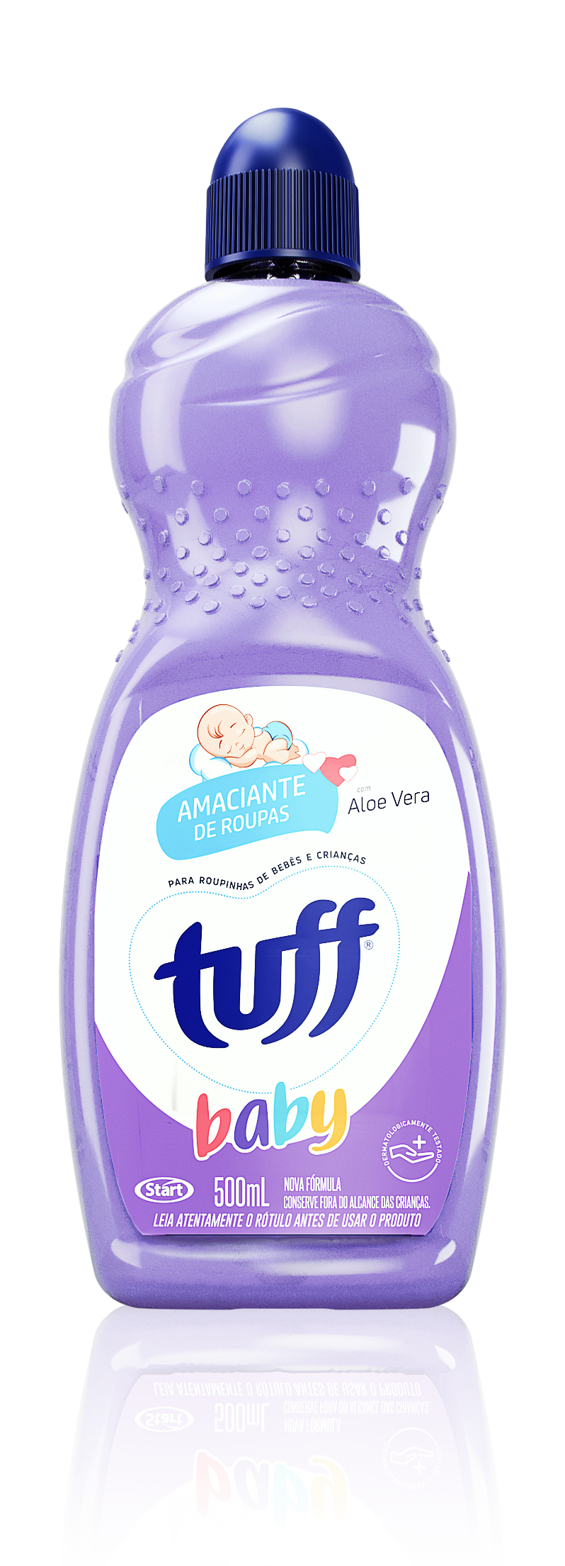 Suavizante de Ropa Delicada Tuff Baby 500ML Aloe Vera
