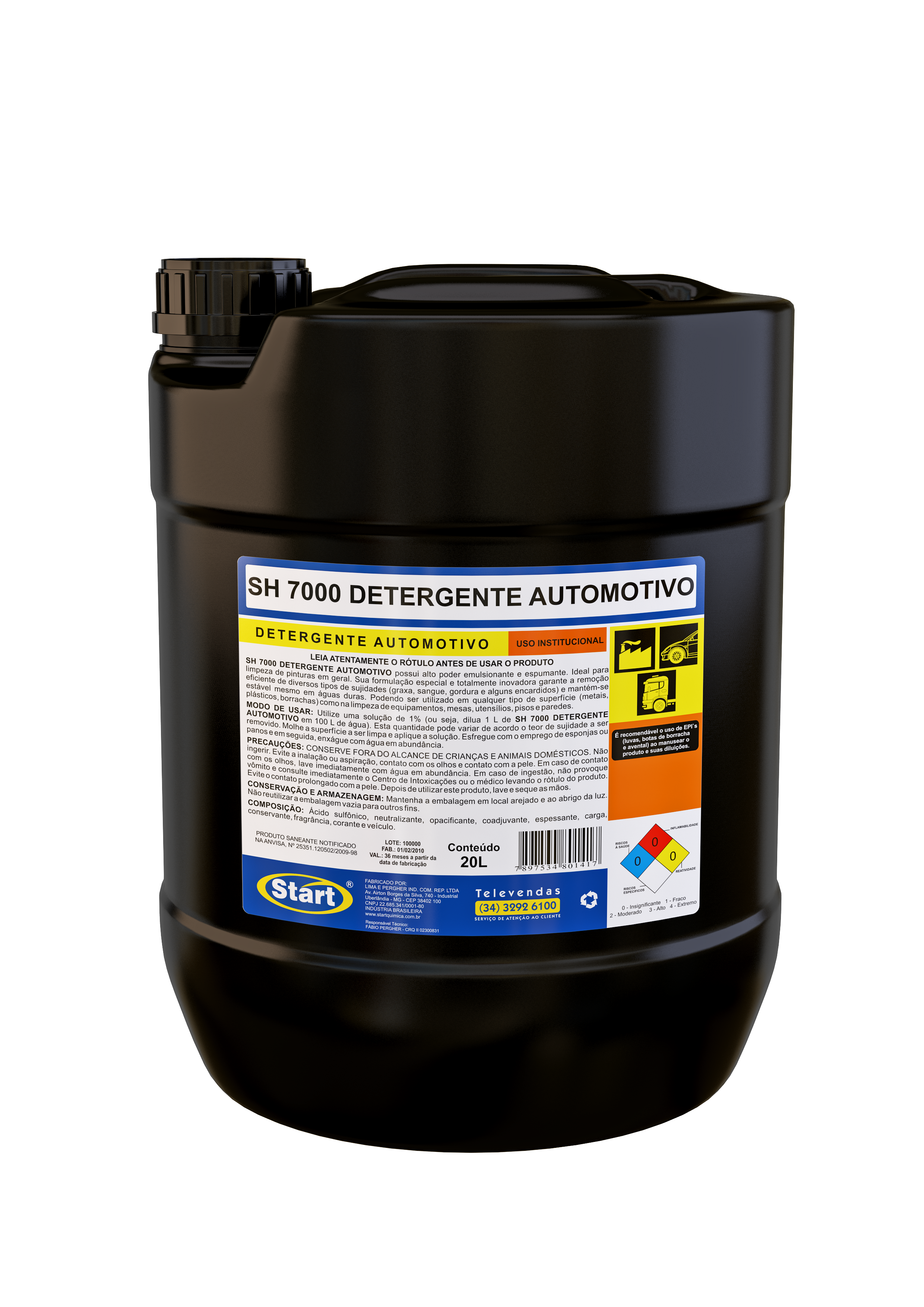 SH 7000 DETERGENTE AUTOMOTRIZ